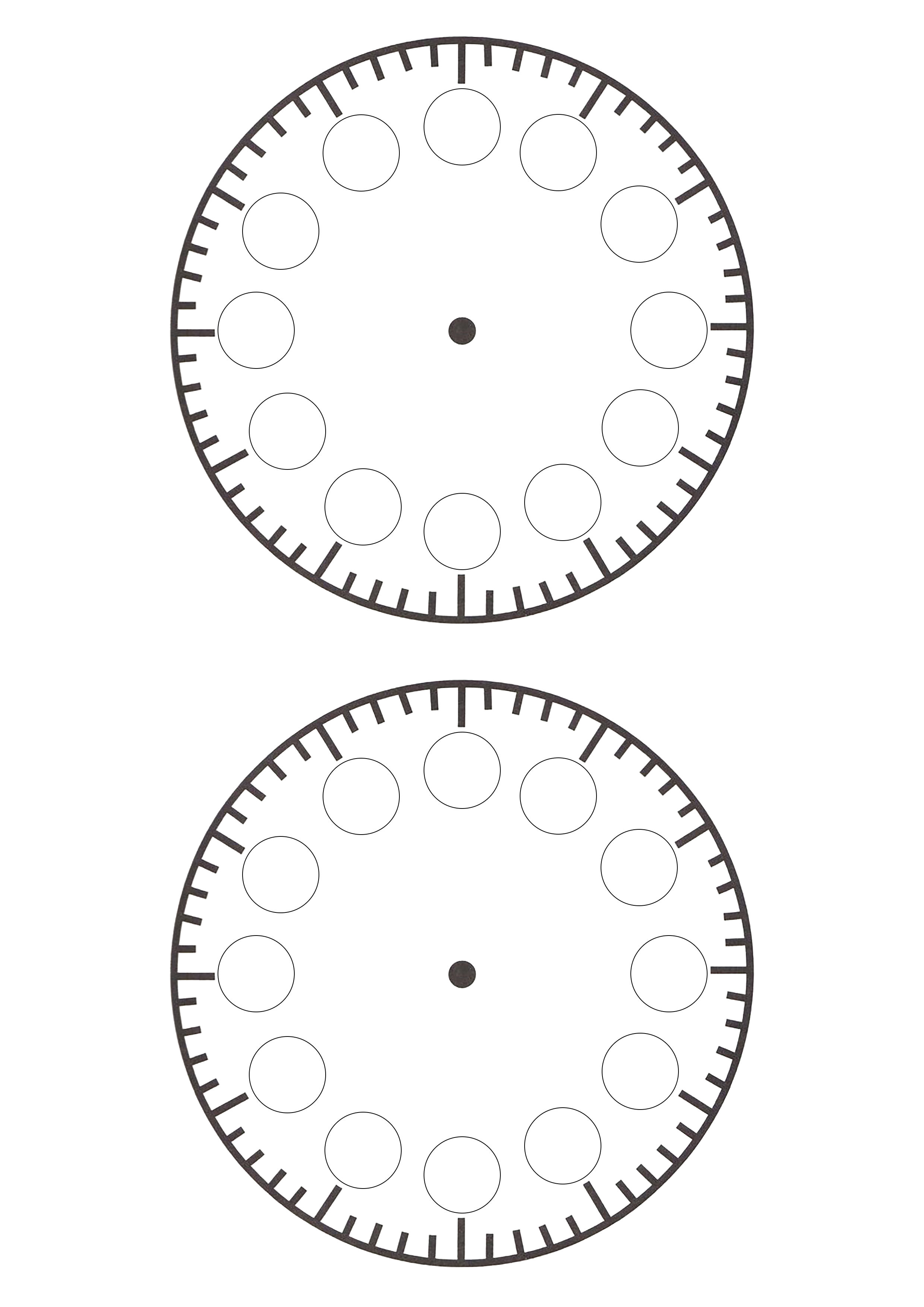 Printable Telling Time Worksheets And IKEA TROMMA Clock Face Template