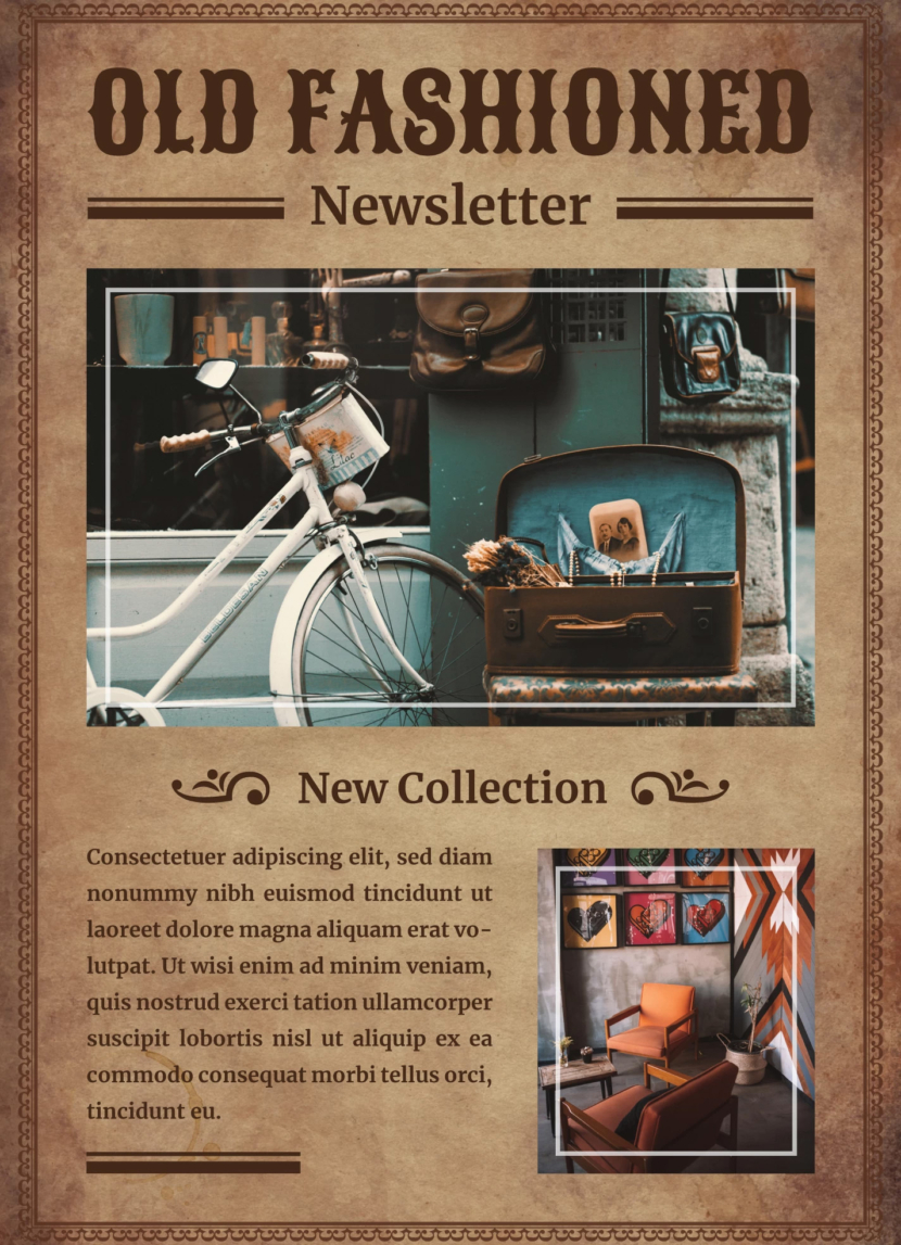 Old Fashioned Newsletter