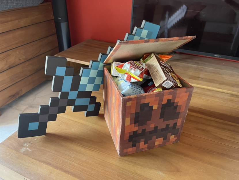 Minecraft Halloween Pumpkin