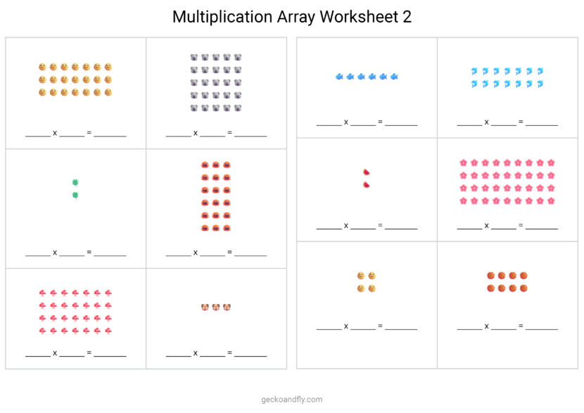 Printable Multiplication Worksheet