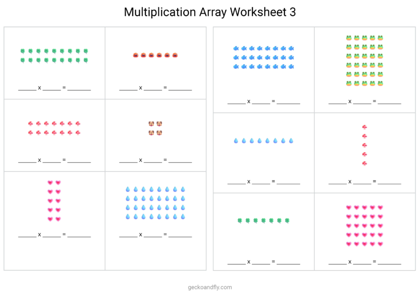 Printable Multiplication Worksheet