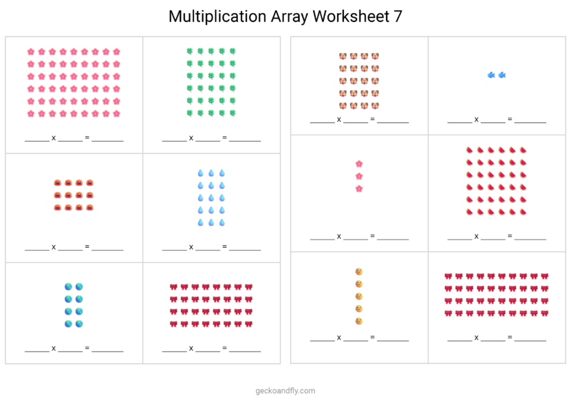 Printable Multiplication Worksheet