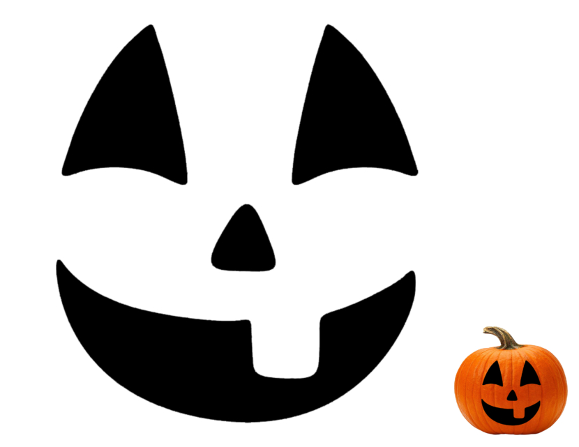 Free printable pumpkin carving pattern