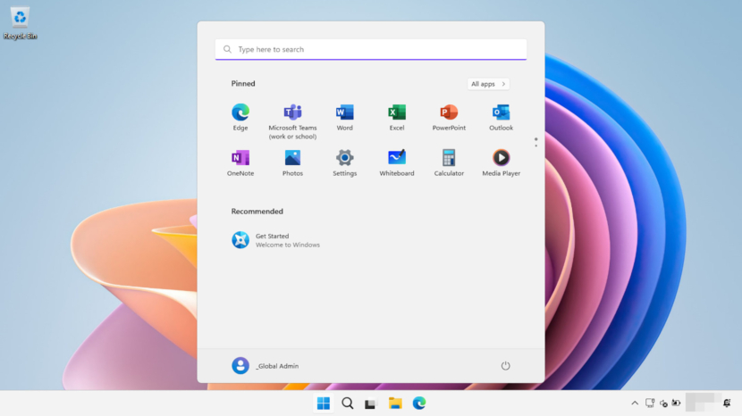 Screen Shots of Microsoft Windows 11 25H2