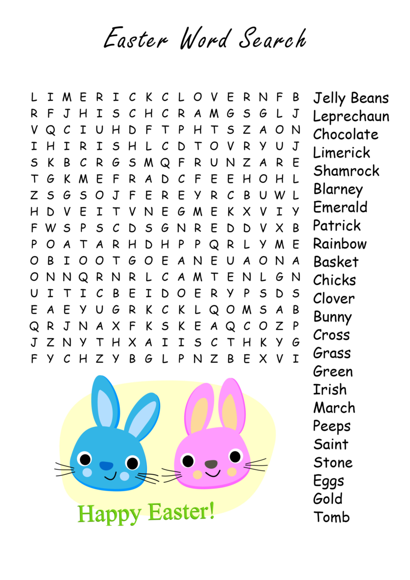 Easter Word Search