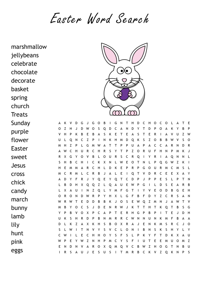 Easter Word Search