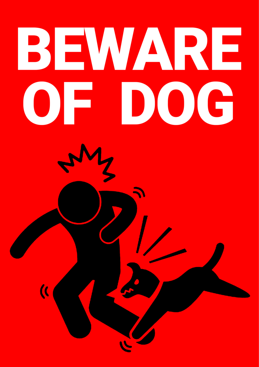 Beware of Dogs Free Printable Signs