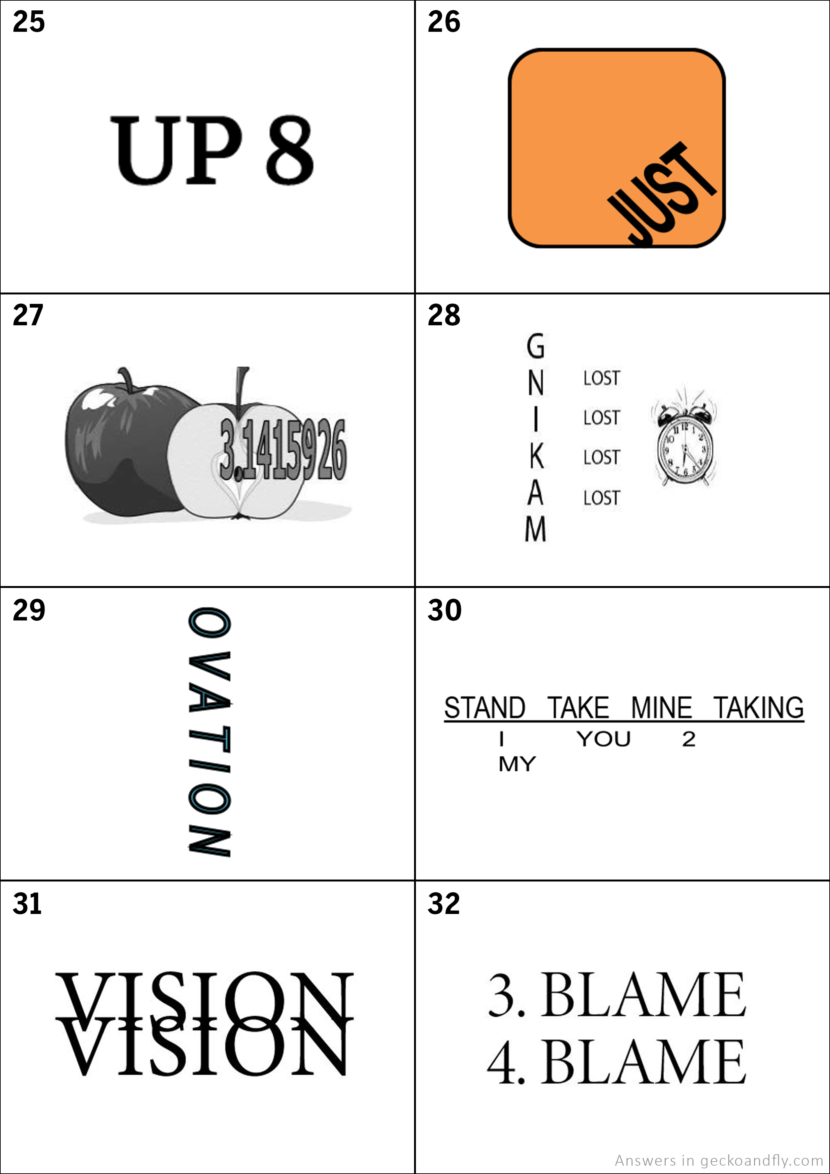 Tricky Rebus Puzzles With Answers For Kids